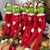 Christmas Grinch Plush Toy,32CM Grinch Stuffed ?Animal,Green Monster Plush Doll