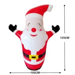 Christmas PVC Inflatables Santa Claus Tumbler -Christmas Lights Store 282839 2417227 F
