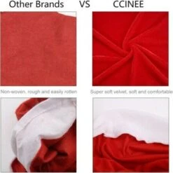 Red Hat Dining Chair Slipcovers,Christmas Chair Back Covers Kitchen Chair Covers (4pcs) -Christmas Lights Store 282941 2418677 F