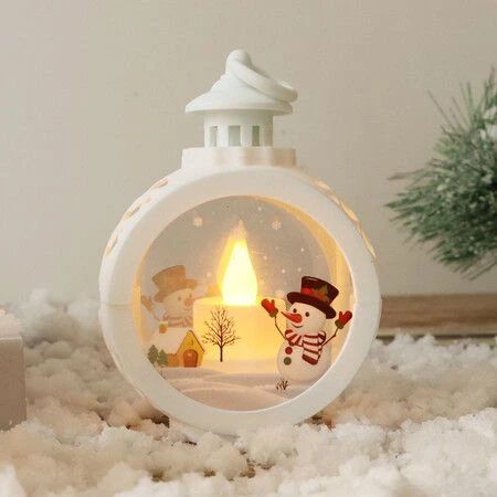 Christmas LED Lamp For House Lantern Light Candles Xmas Tree Ornaments Santa Lamp Home Decor 1 Christmas LED Lamp For House Lantern Light Candles Xmas Tree Ornaments Santa Lamp Home Decor