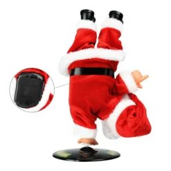 Dancing Santa Inverted Rotation Santa Doll Xmas Toys Christmas Singing Animals Santa Toys For Kids -Christmas Lights Store 283001 2419241 HD