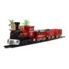 Children Small Train Track Toys Electric Light Music Railway Train Set For Christmas