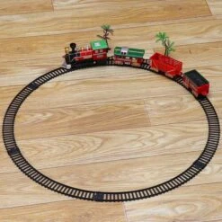 Children Small Train Track Toys Electric Light Music Railway Train Set For Christmas -Christmas Lights Store 283033 2419565 HD
