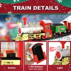 Christmas Tree Train With Lights And Sound, Christmas Decoration Decor, Xmas Gifts For Kids -Christmas Lights Store 283035 2419583 HD