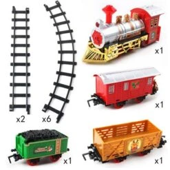 Christmas Tree Train With Lights And Sound, Christmas Decoration Decor, Xmas Gifts For Kids -Christmas Lights Store 283035 2419591 F