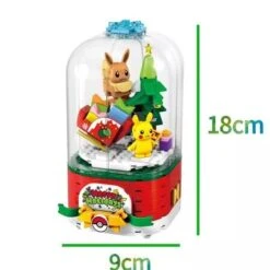 Christmas Rotating Music Box Building Blocks DIY Anime Bricks Children Birthday Toy 8 Christmas Rotating Music Box Building Blocks DIY Anime Bricks Children Birthday Toy -Christmas Lights Store 283039 2419611 F