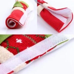 3 Pieces Christmas Snowman Refrigerator Door Handle Cover Non-Woven Fabric Kitchen Fridge Oven Microwave Cover -Christmas Lights Store 283049 2419671 F