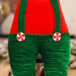 Christmas Elf Body Decorations Stole Christmas Burlap For Tree Ornaments (F-Elf) -Christmas Lights Store 283523 2425607 F