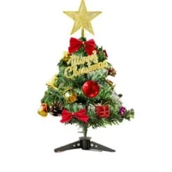 Christmas Tree Xmas Artificial, Christmas Decoration For Home Office 30CM -Christmas Lights Store 283527 2425639 F