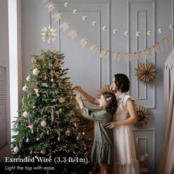 Christmas Tree Topper, Lighted Up Tree Topper 3D Geometric Star Glitter Tree Topper Battery Powered Brilliant Christmas Tree Top, Seasonal Lighting Christmas Tree Decoration, Silver -Christmas Lights Store 283543 2425745 HD