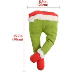 Christmas Elf Stuffed Legs Party Ornaments Christmas Elf Decorations For Party Ornaments 40 Cm -Christmas Lights Store 283757 2427807 F
