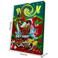 Advent Calendar 2023, 24 Pack/Box Pokemon Toys 24 Days Countdown Christmas Gifts For Kids And Christmas Hoilday Season, Green 11 Advent Calendar 2023, 24 Pack/Box Pokemon Toys 24 Days Countdown Christmas Gifts For Kids And Christmas Hoilday Season, Green -Christmas Lights Store 283771 2428025 HD