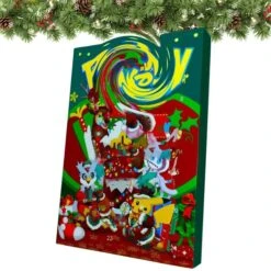 Advent Calendar 2023, 24 Pack/Box Pokemon Toys 24 Days Countdown Christmas Gifts For Kids And Christmas Hoilday Season, Green 12 Advent Calendar 2023, 24 Pack/Box Pokemon Toys 24 Days Countdown Christmas Gifts For Kids And Christmas Hoilday Season, Green -Christmas Lights Store 283771 2428027 HD