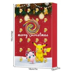 Advent Calendar 2023, 24 Pack/Box Pokemon Toys 24 Days Countdown Christmas Gifts For Kids And Christmas Hoilday Season, Red -Christmas Lights Store 283773 2428039 HD