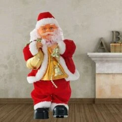 Dancing Singing Santa Claus Christmas Toy Doll Battery Operated Musical Moving Figure Holiday Decoration (Saxophone) -Christmas Lights Store 284115 2430613 F
