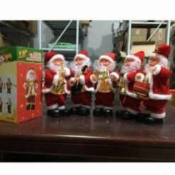 Dancing Singing Santa Claus Christmas Toy Doll Battery Operated Musical Moving Figure Holiday Decoration (Saxophone) -Christmas Lights Store 284115 2430623 F