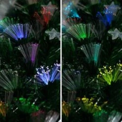 Christabelle 1.2m Enchanted Pre Lit Fibre Optic Christmas Tree Stars -Christmas Lights Store 284839 2440191 F