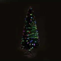 Christabelle 1.8m Enchanted Pre Lit Fibre Optic Christmas Tree Stars -Christmas Lights Store 284847 2440243 F