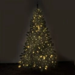 Christabelle 2.4m Pre Lit LED Christmas Tree With Pine Cones -Christmas Lights Store 284853 2440291 F