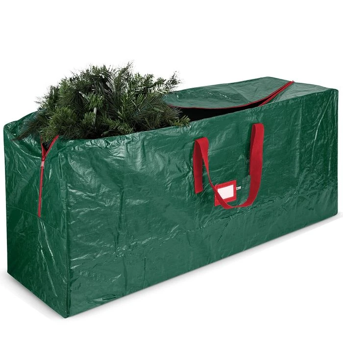 135cm Medium Christmas Tree Storage Bag Durable Reinforced Handles & Dual Zipper Waterproof Material Protects From Dust, Moisture & Insect (Green) 5 135cm Medium Christmas Tree Storage Bag Durable Reinforced Handles & Dual Zipper Waterproof Material Protects From Dust, Moisture & Insect (Green) - Image 5