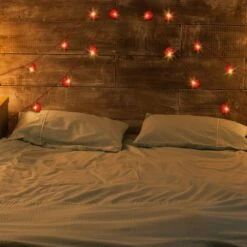 3M 20 LED Heart String Lights Valentines Day Heart Plastic Light Set Battery Operated Fairy String Lights For Valentines, Wedding, Christmas, Birthday Party Decor (RED) -Christmas Lights Store 286361 2458551 HD
