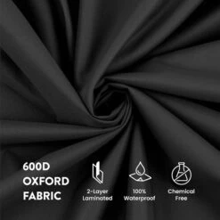 Christmas Tree Storage Bag, Durable Handles And Sleek Dual Zipper165 X 38 X 76 CM Black -Christmas Lights Store 286381 2458805 HD