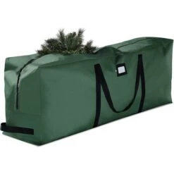 Christmas Tree Storage Bag, Durable Handles And Sleek Dual Zipper165 X 38 X 76 CM Green -Christmas Lights Store 286383 2458823 F