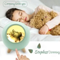 Room Decor For Women, Vency Cat Night Light For Bedroom Cute Cat House Valentine Christmas Birthday Gifts (Green) -Christmas Lights Store 287377 2469875 HD