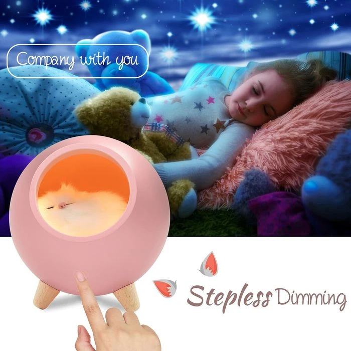 Room Decor For Women, Vency Cat Night Light For Bedroom Cute Cat House Valentine Christmas Birthday Gifts (Pink) 5 Room Decor For Women, Vency Cat Night Light For Bedroom Cute Cat House Valentine Christmas Birthday Gifts (Pink) - Image 5