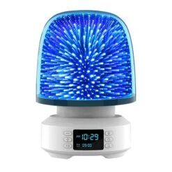 Night Light Bluetooth Speaker, 360 Rotation 7 Color Changing LED Dimmable Beside Table Lamp For Bedroom, Cool Stuff Christmas Gift -Christmas Lights Store 289659 2491237 F